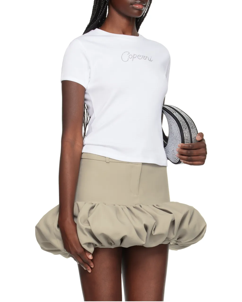 Logo Embellished Crewneck T-Shirt