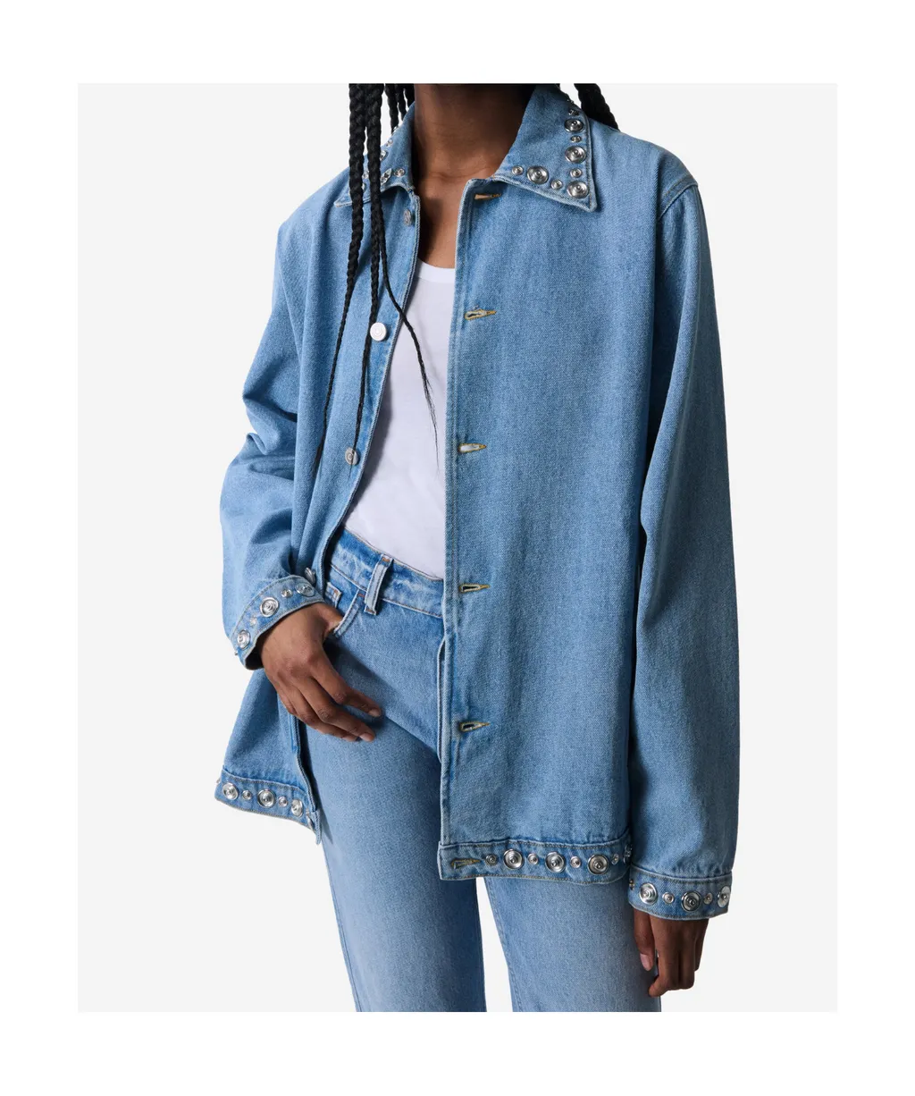 Studded Denim Jacket