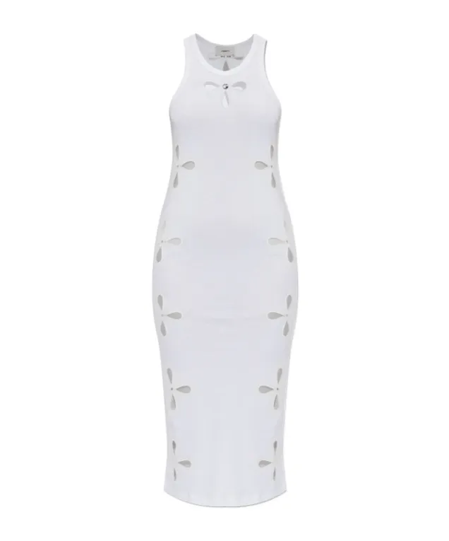Cut-Out Midi Dress