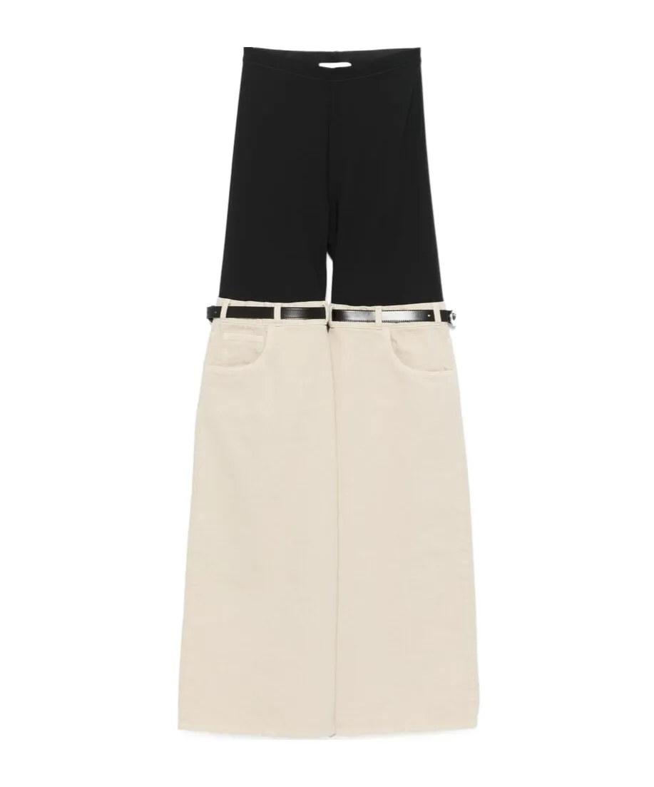 Stitched Casual Pants
