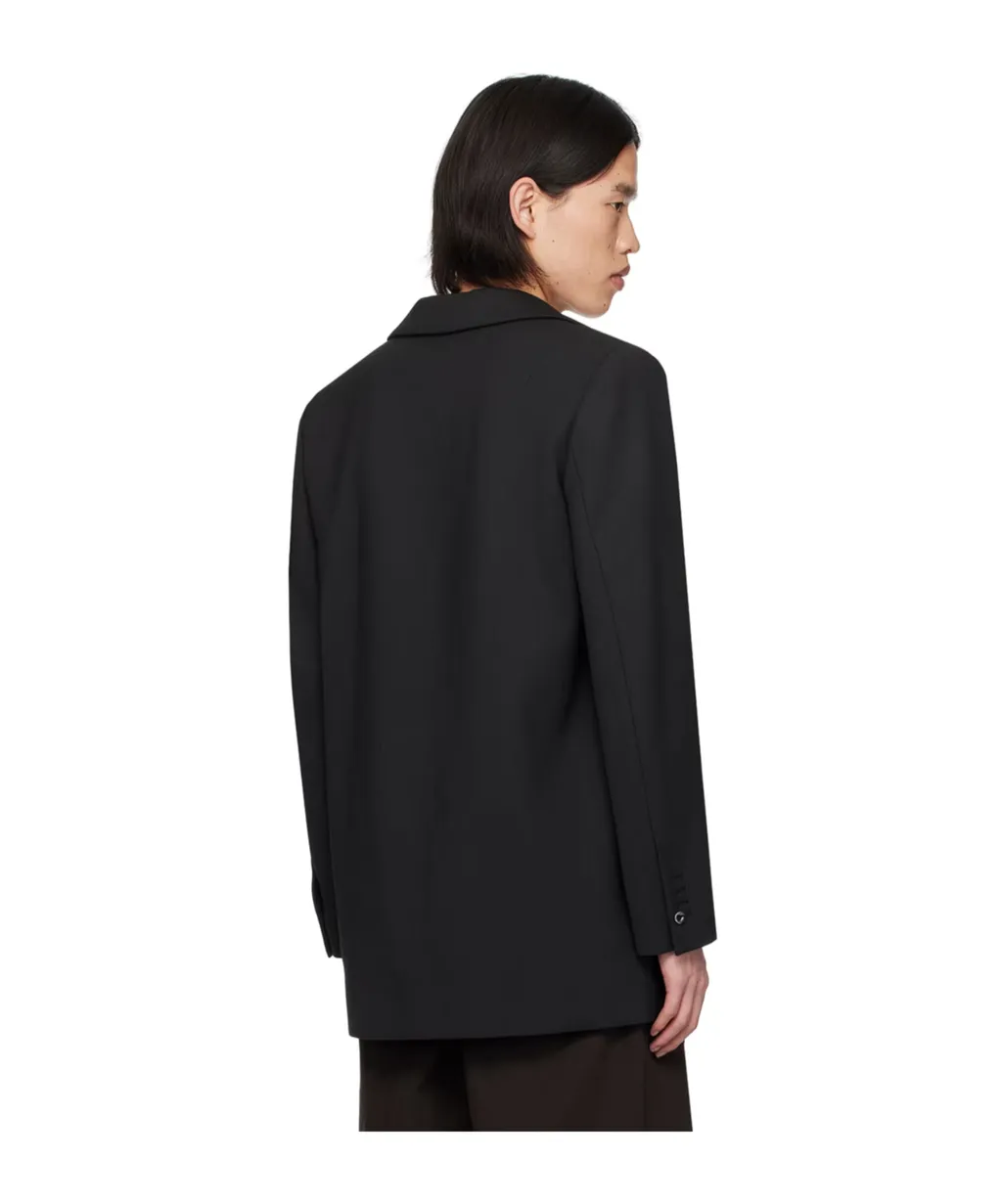 Tailored Long-Sleeved Suit Coat