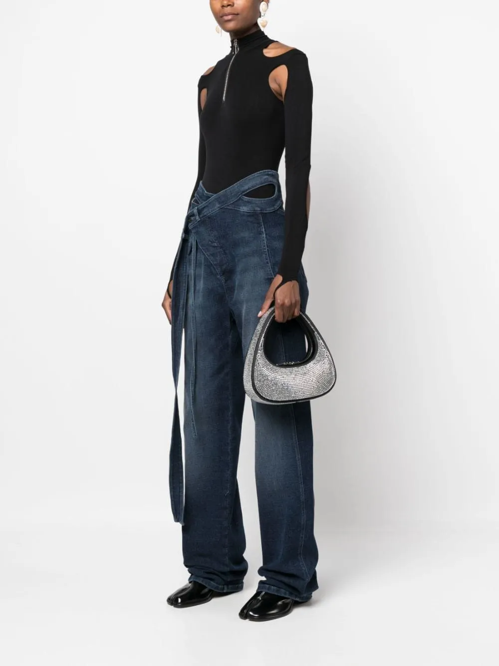 Zipper Shoulder Bag
