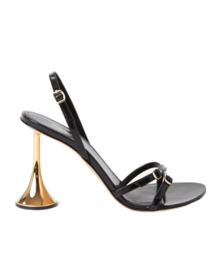 Open-Toed High-Heeled Sandals