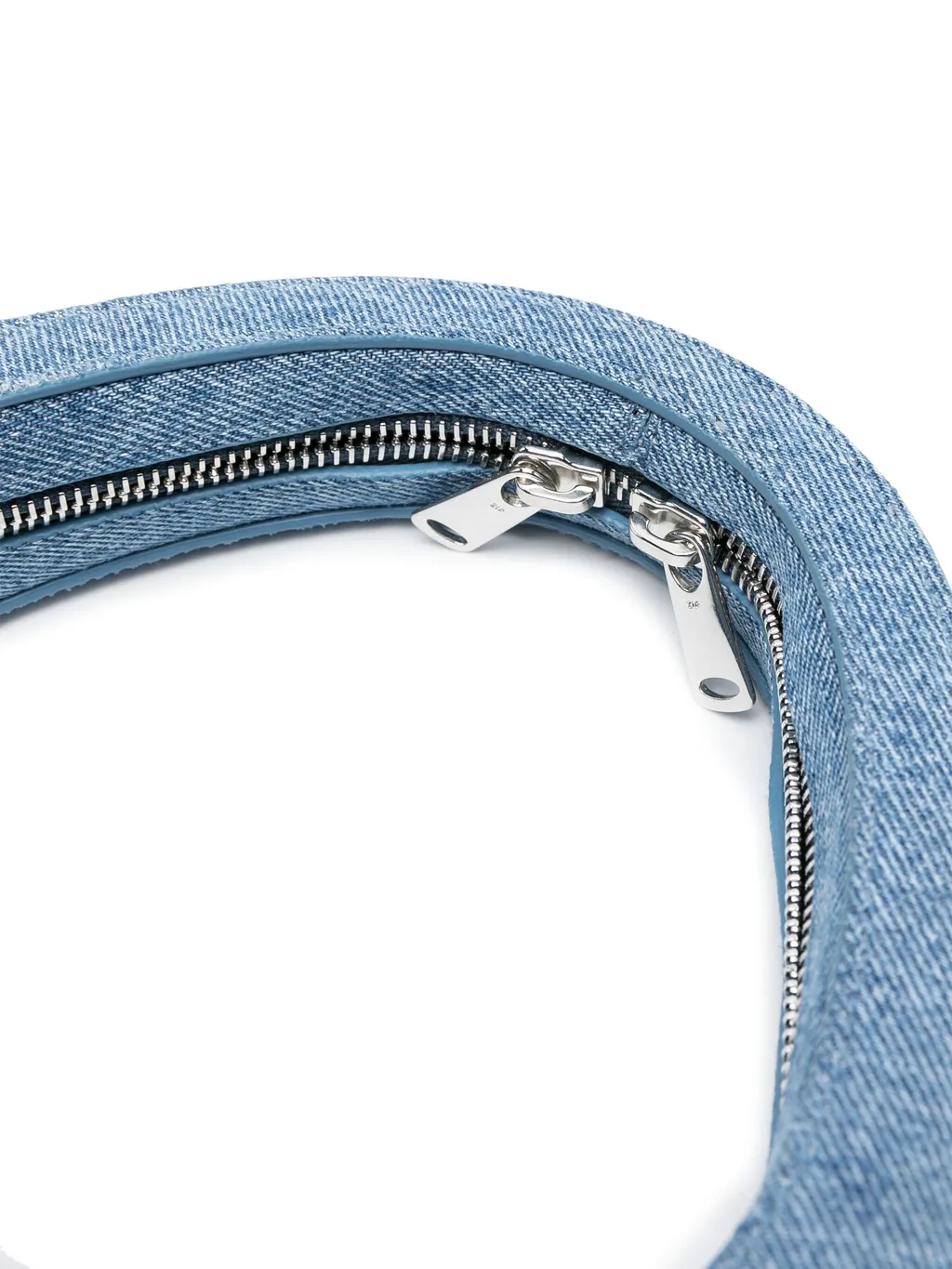 Baguette Swipe Denim Tote Bag