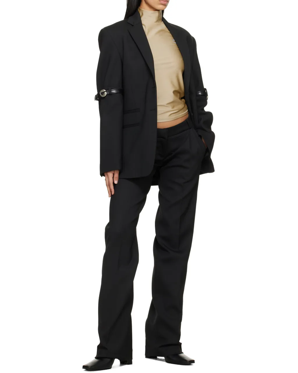 Low-Waist Casual Pants