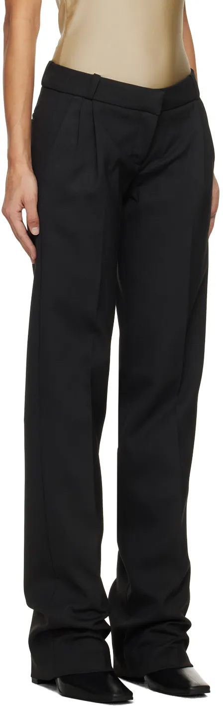 Low-Waist Casual Pants
