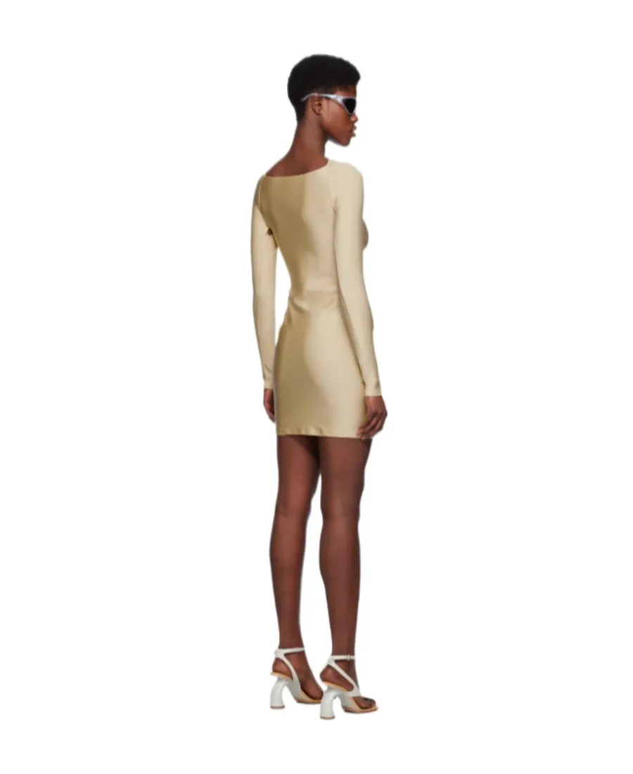 Twist Detailed Cut-Out Dress