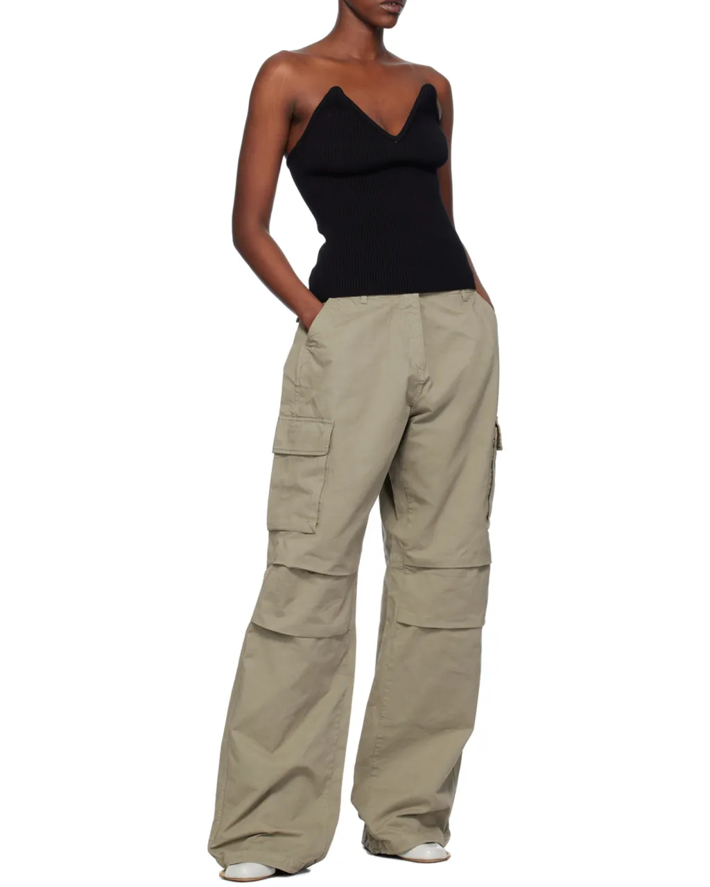 Rib Knitted Tube Top