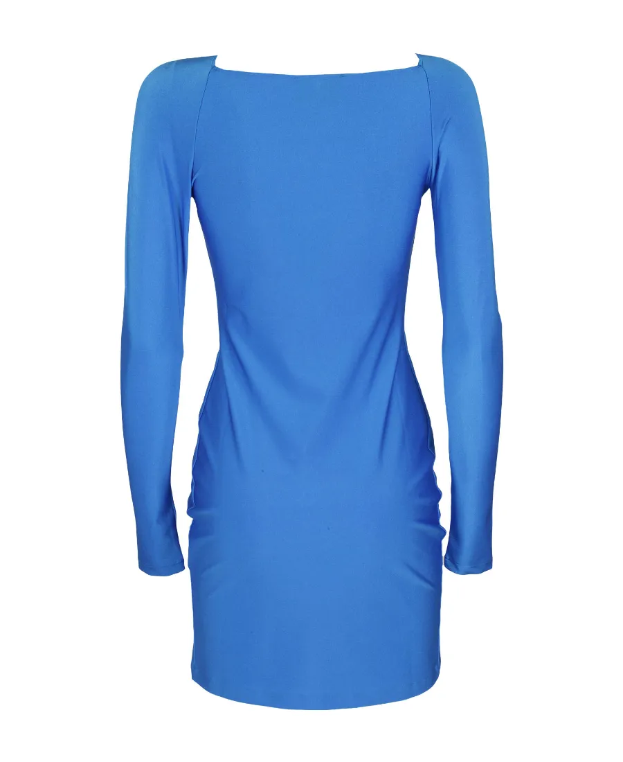 Twist Detailed Cut-Out Dress