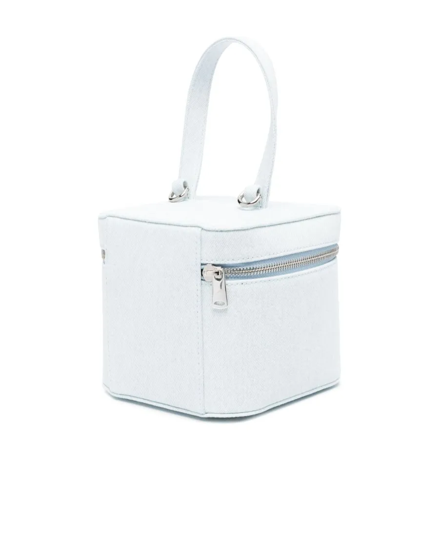 Logo Motif Plaque Vanity Bag