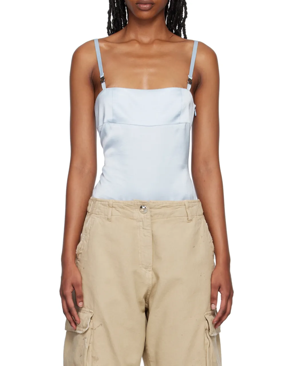 Thin Shoulder Strap Jumpsuit