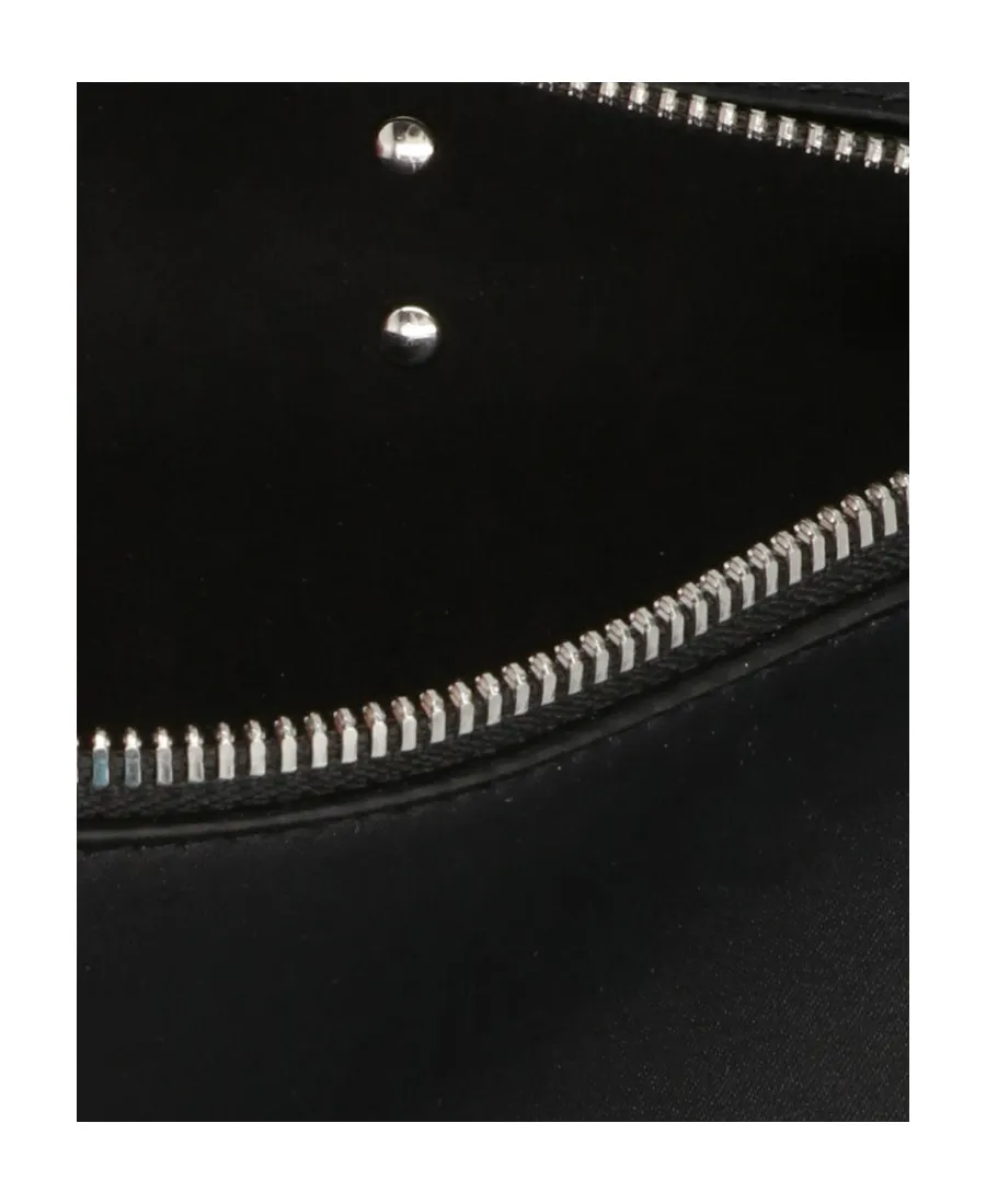 Ring Swipe Logo Plaque Embellished Shoulder Bag