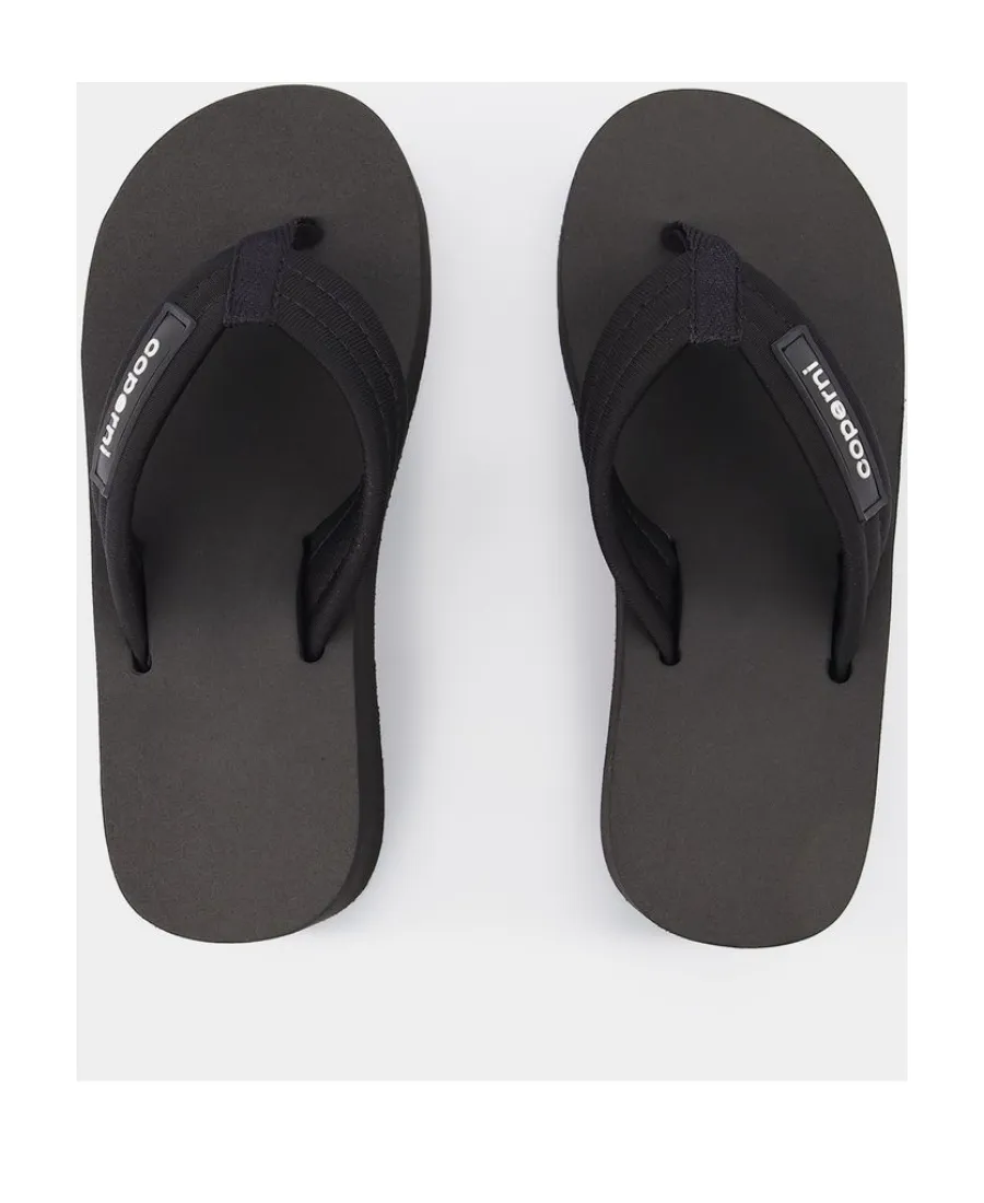 Logo Open-Toed Wedges