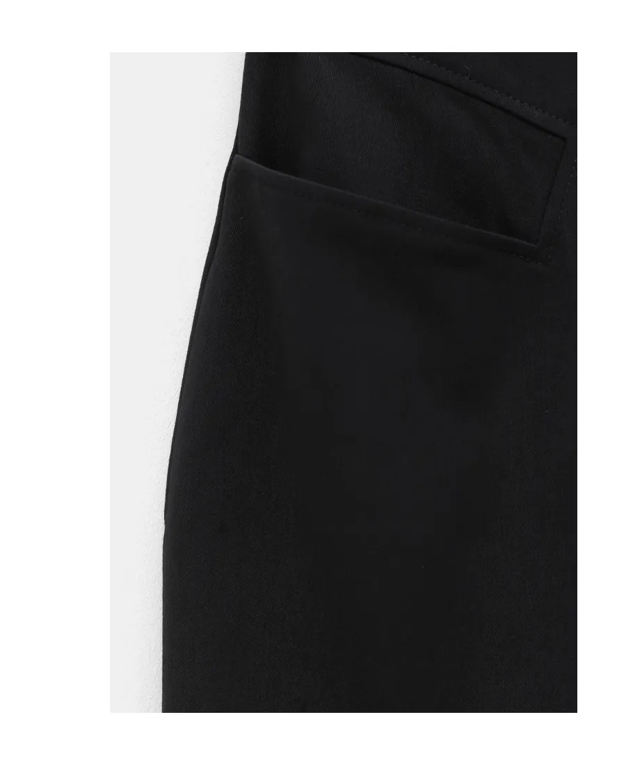 Trompe L'oeil Pocket Fitted Mini Skirt