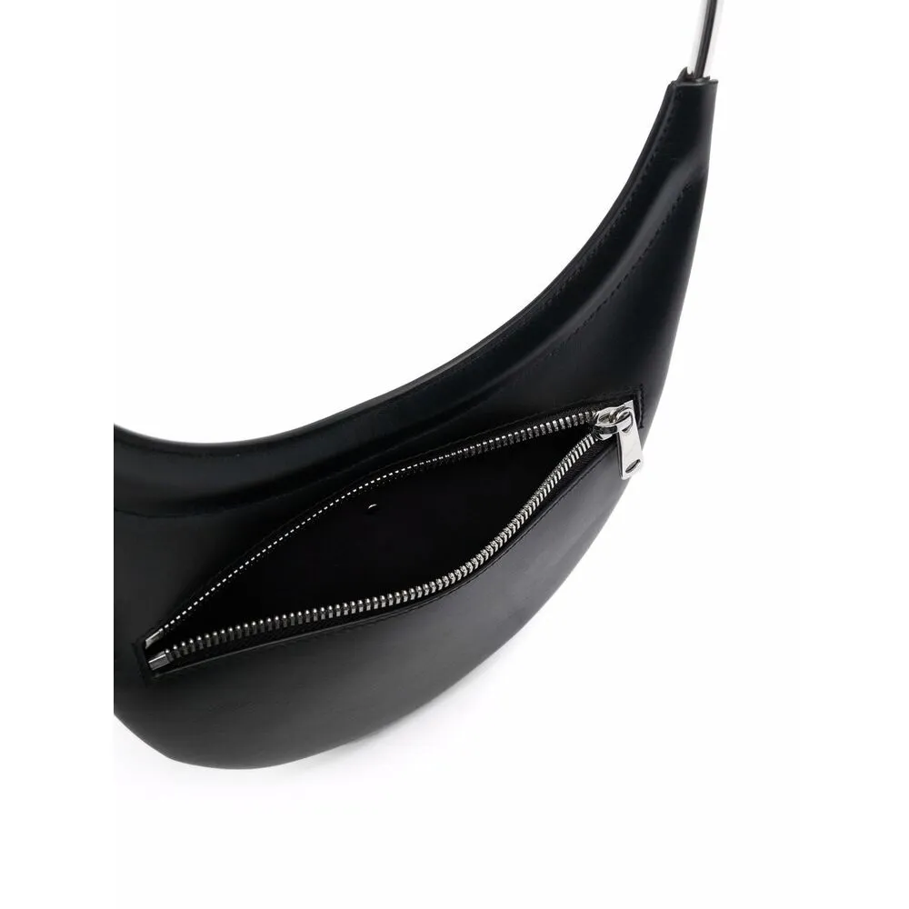 Ring Swipe Leather Tote Bag