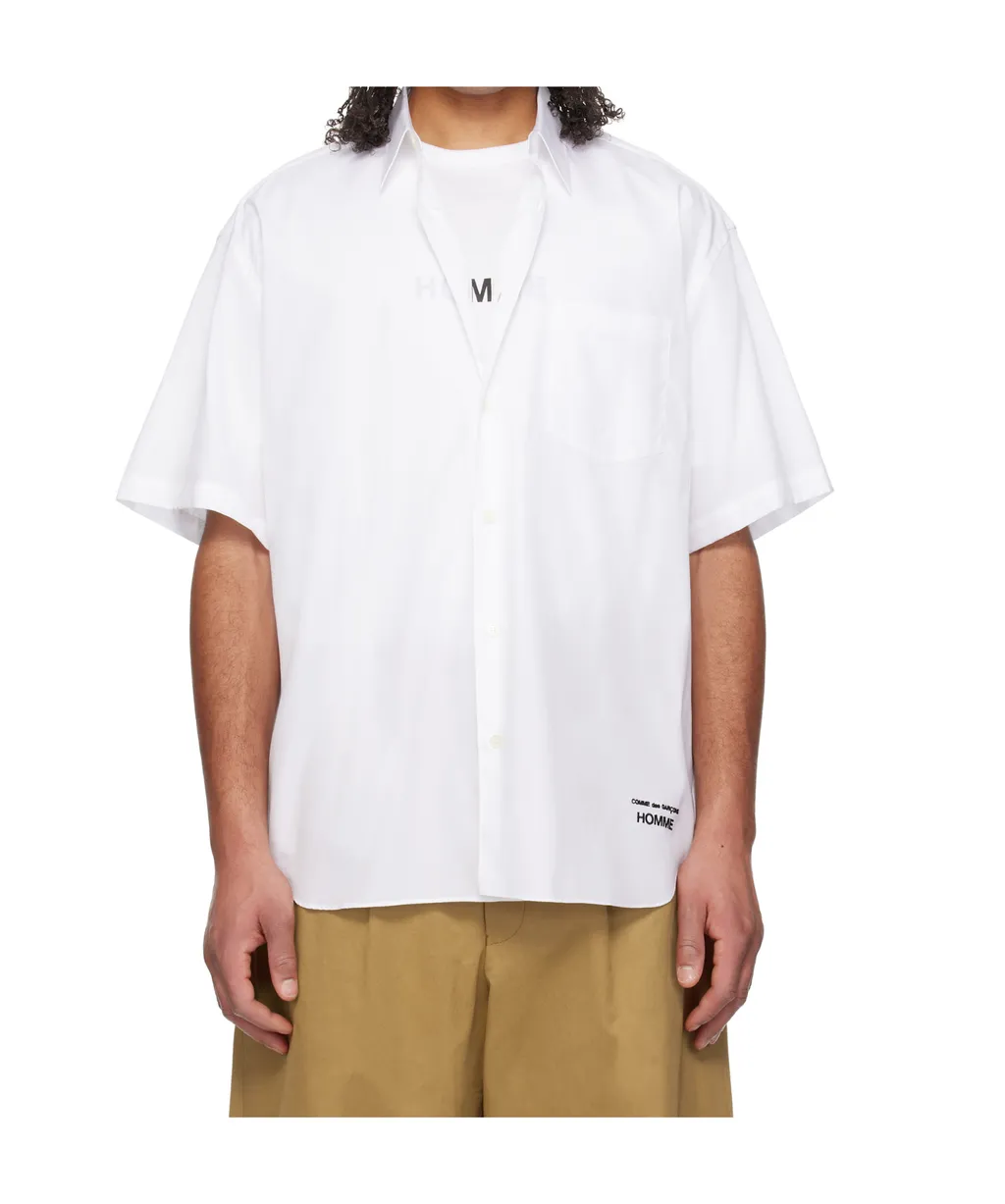 Short-Sleeve Patch-Pocket Shirt