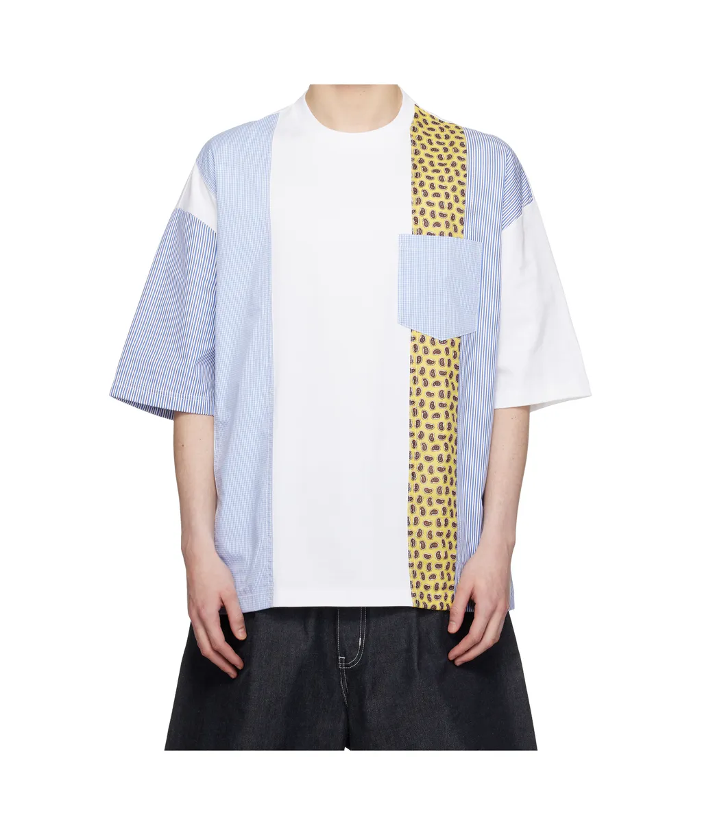 Multi Fabrics Mix T-Shirt