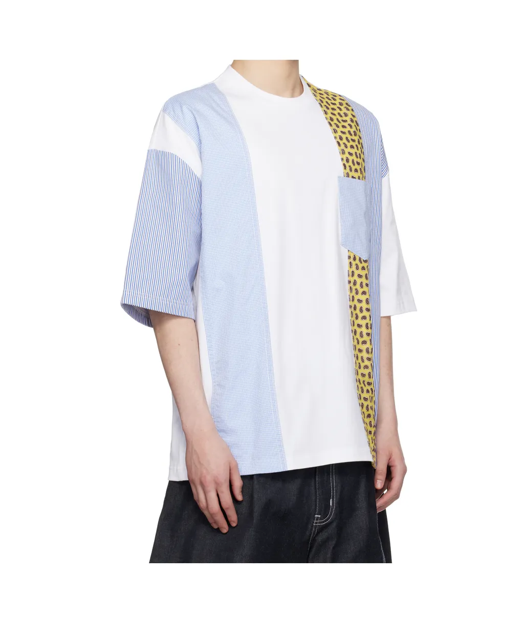 Multi Fabrics Mix T-Shirt