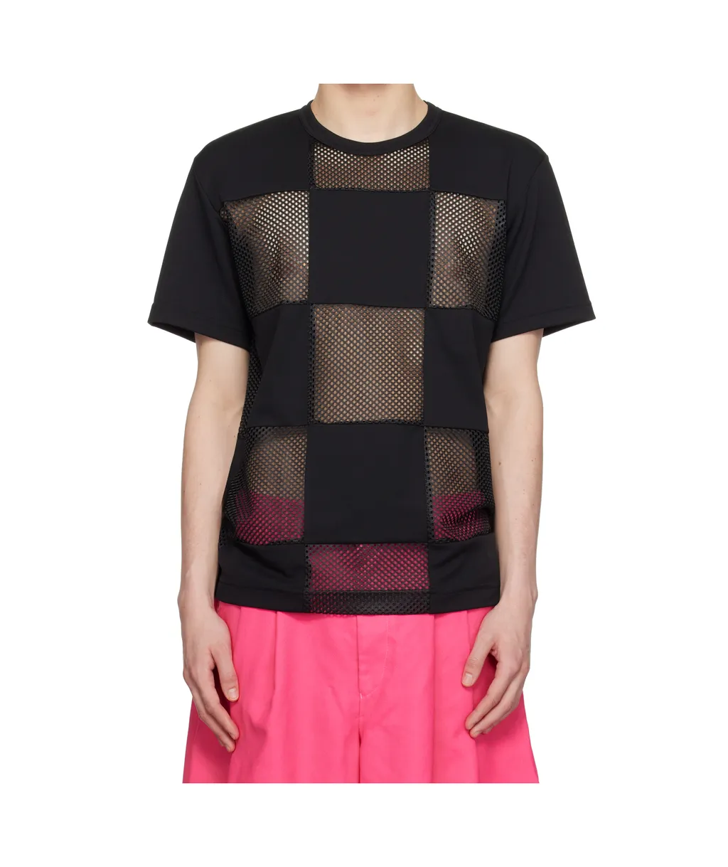 Polyester Piqué X Mesh T-Shirt