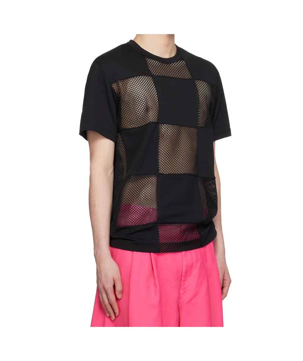 Polyester Piqué X Mesh T-Shirt