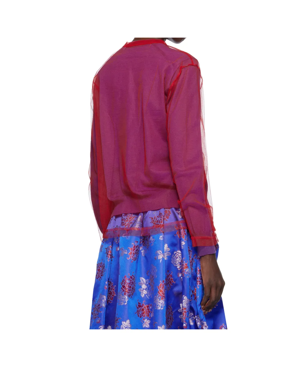 Crew Neck Long Sleeve Top