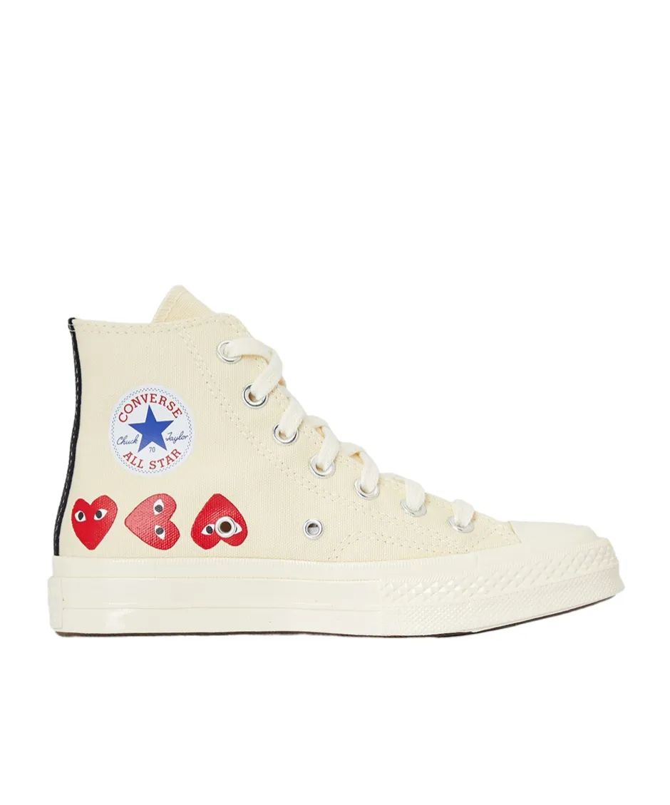 Lace-Up High-Top Sneakers