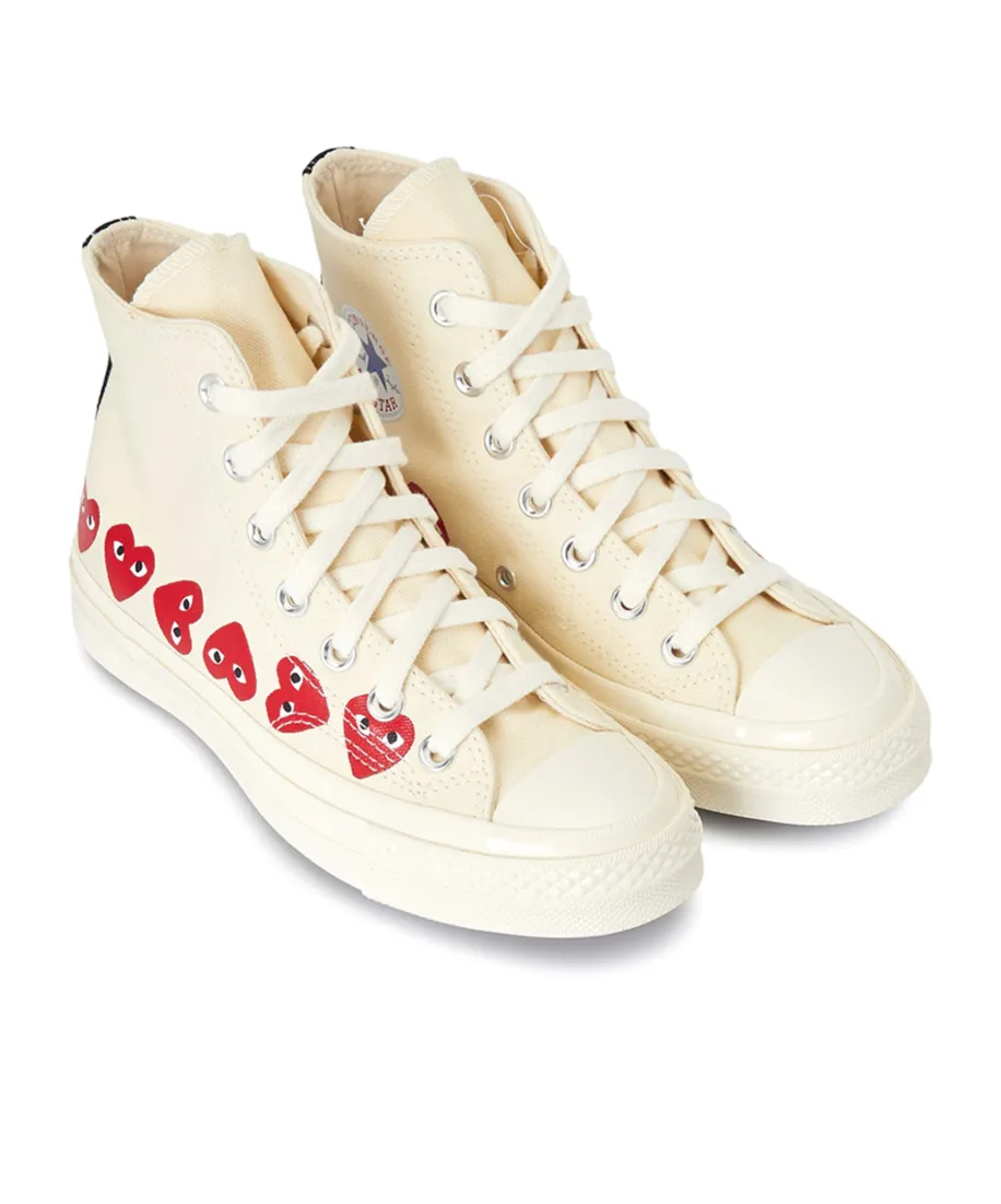 Lace-Up High-Top Sneakers
