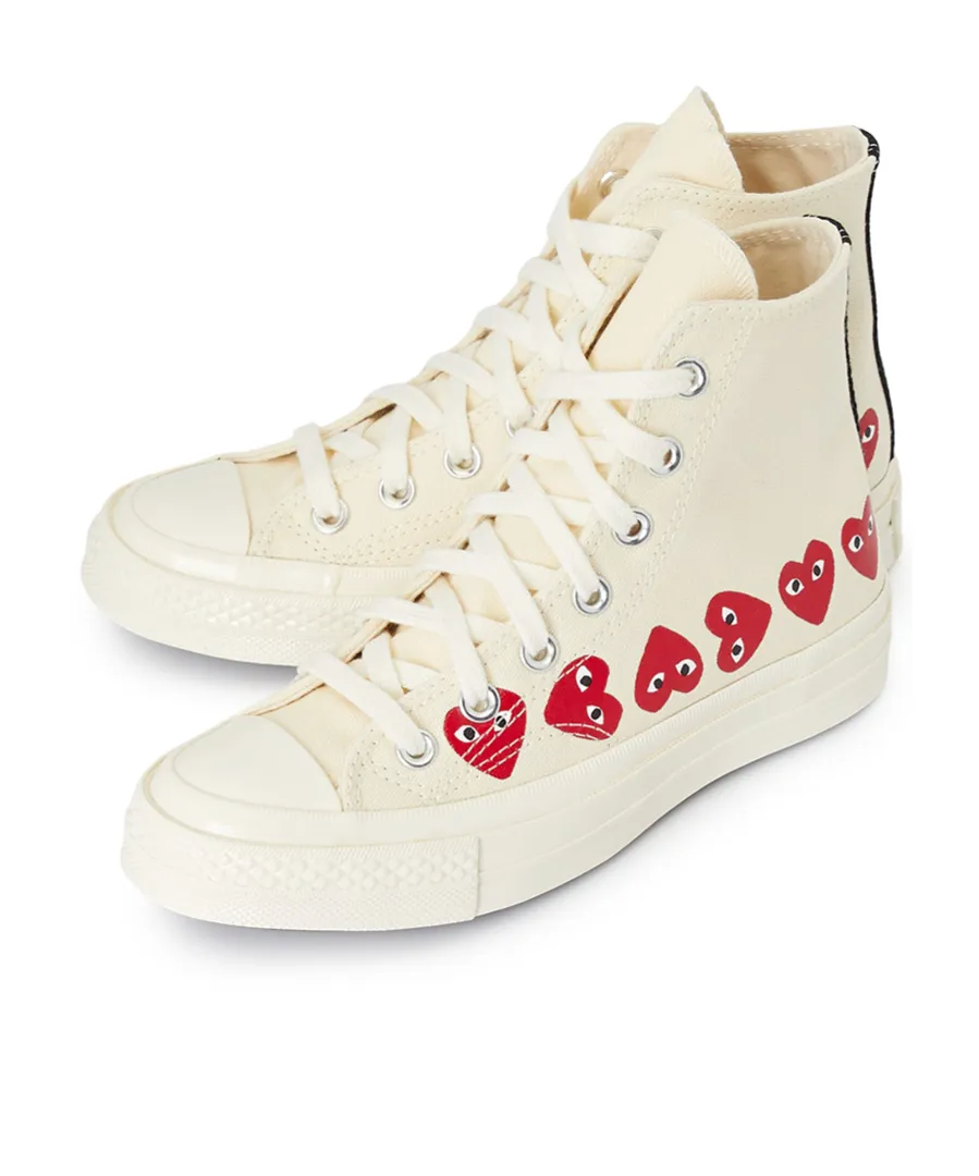 Lace-Up High-Top Sneakers