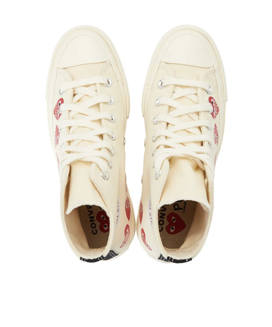 Lace-Up High-Top Sneakers
