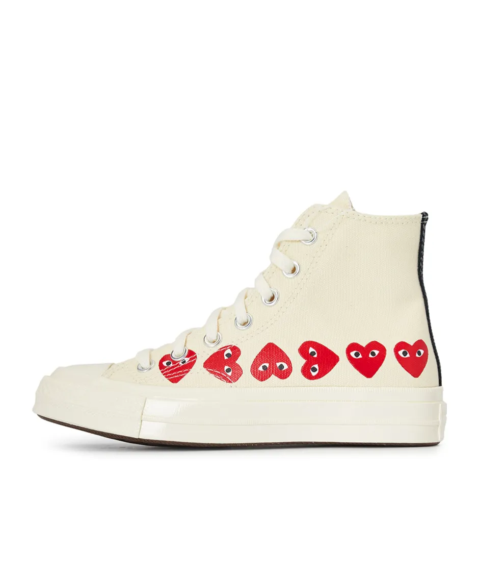 Lace-Up High-Top Sneakers