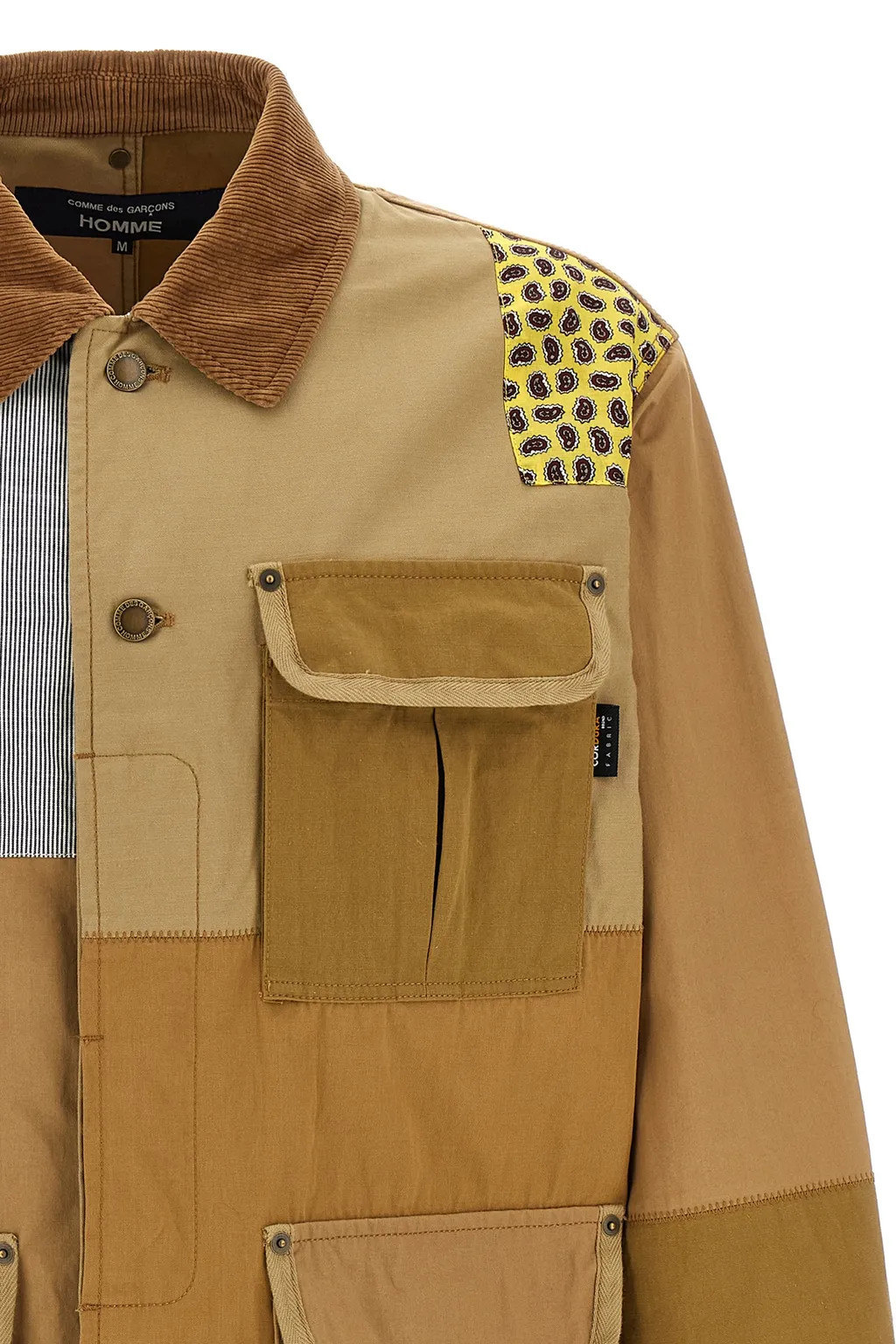Patchwork Bomber Jacket
