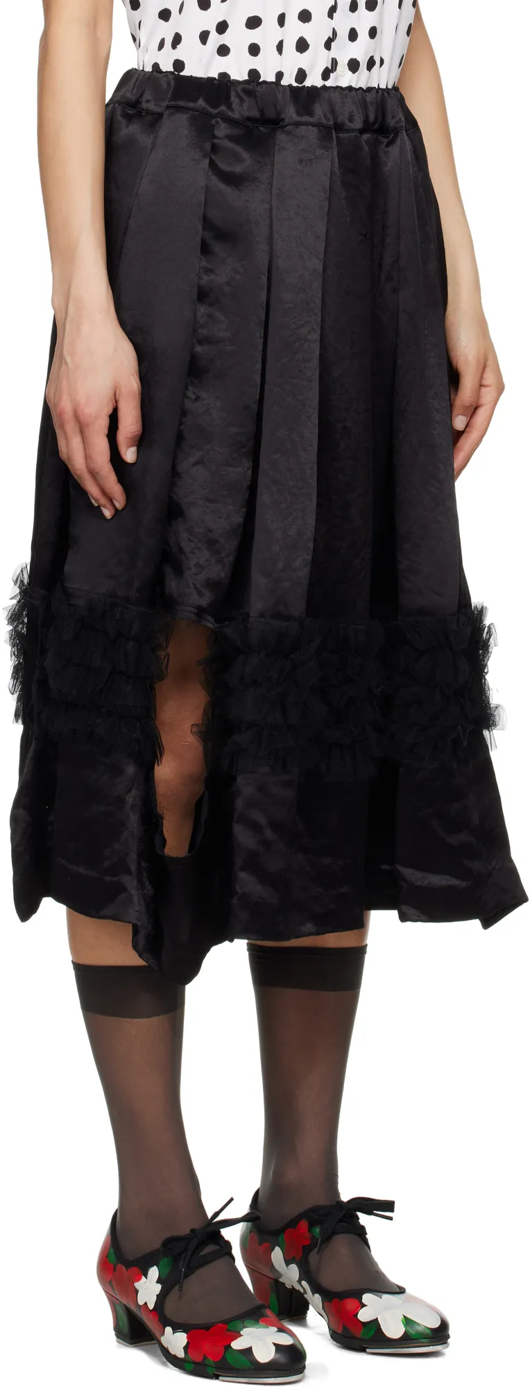 Elastic Waist Skirt