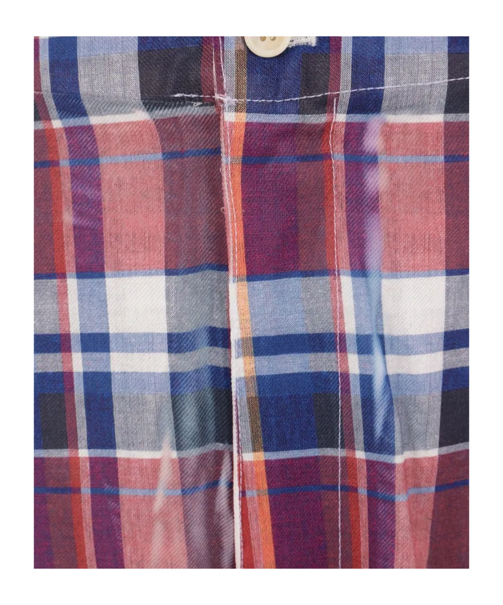 Checked Shorts