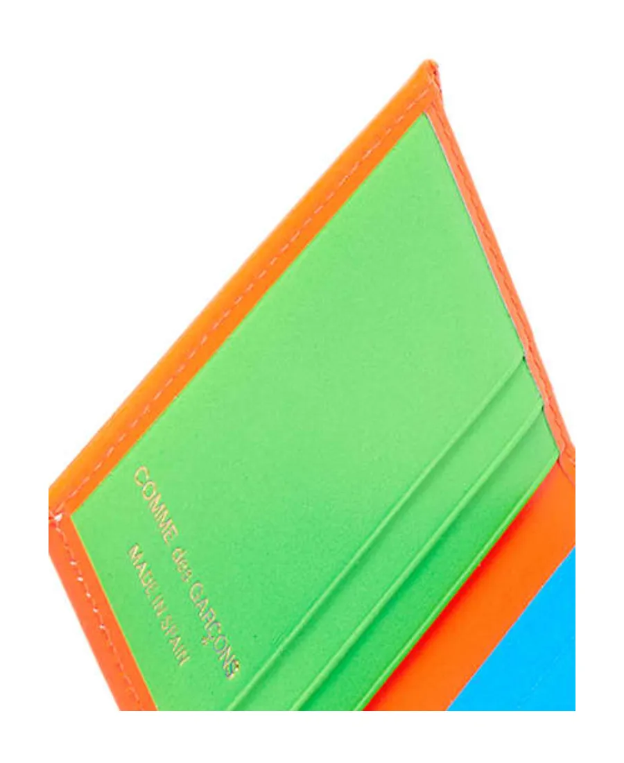Colour-Block Bi-Fold Wallet