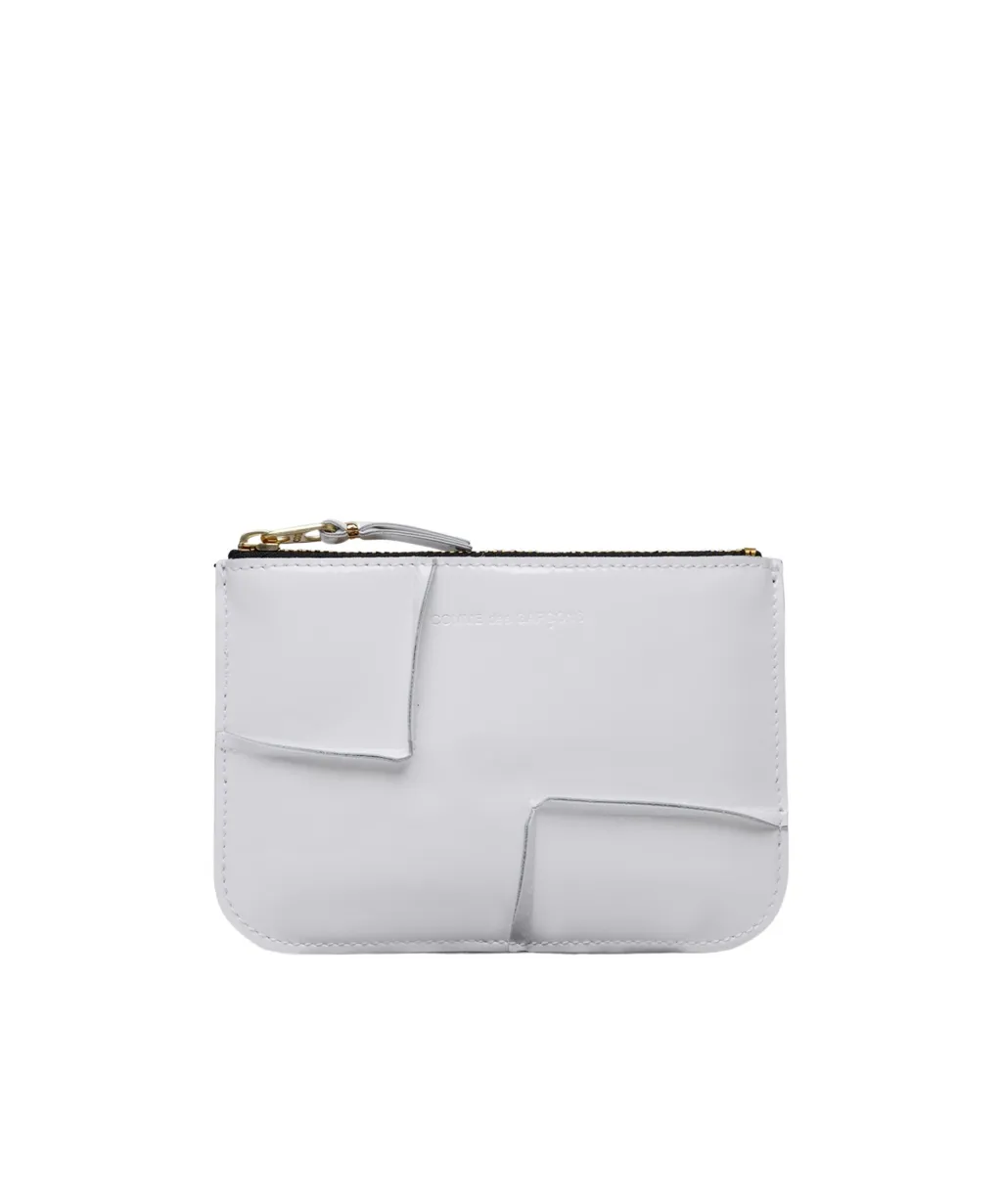 Reversed Hem Serie Zipped Wallet