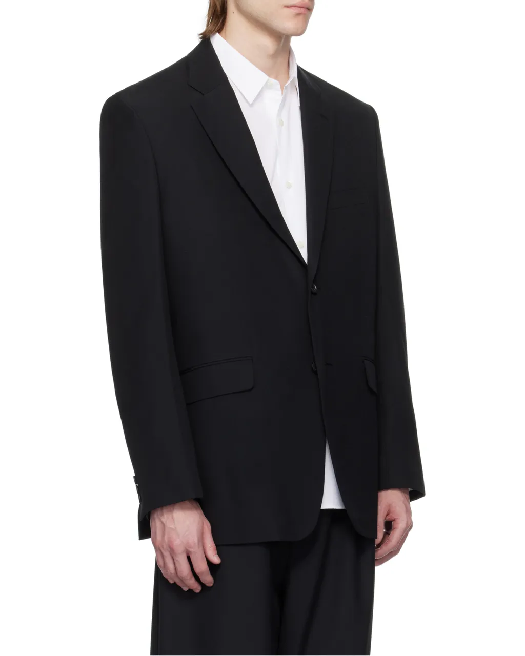 Wool Gabardine Blazer
