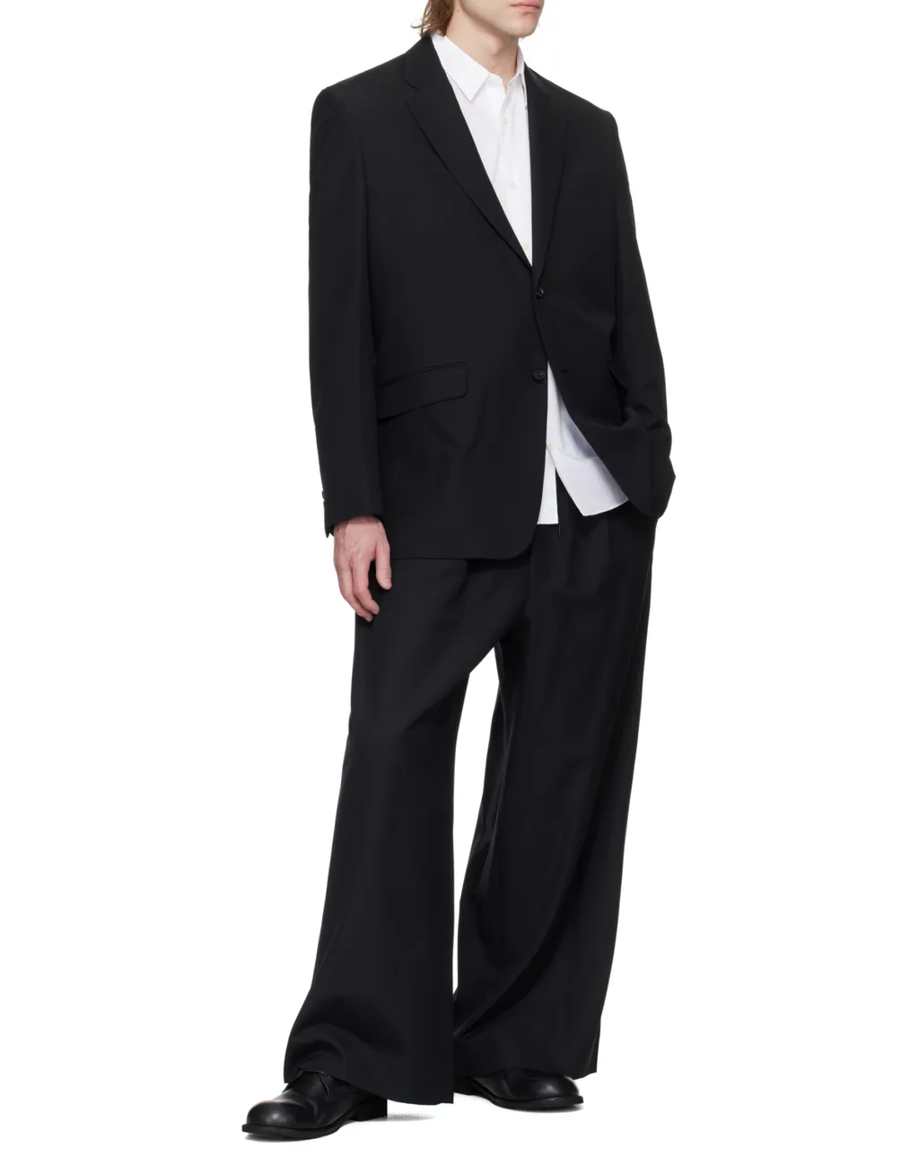 Wool Gabardine Blazer
