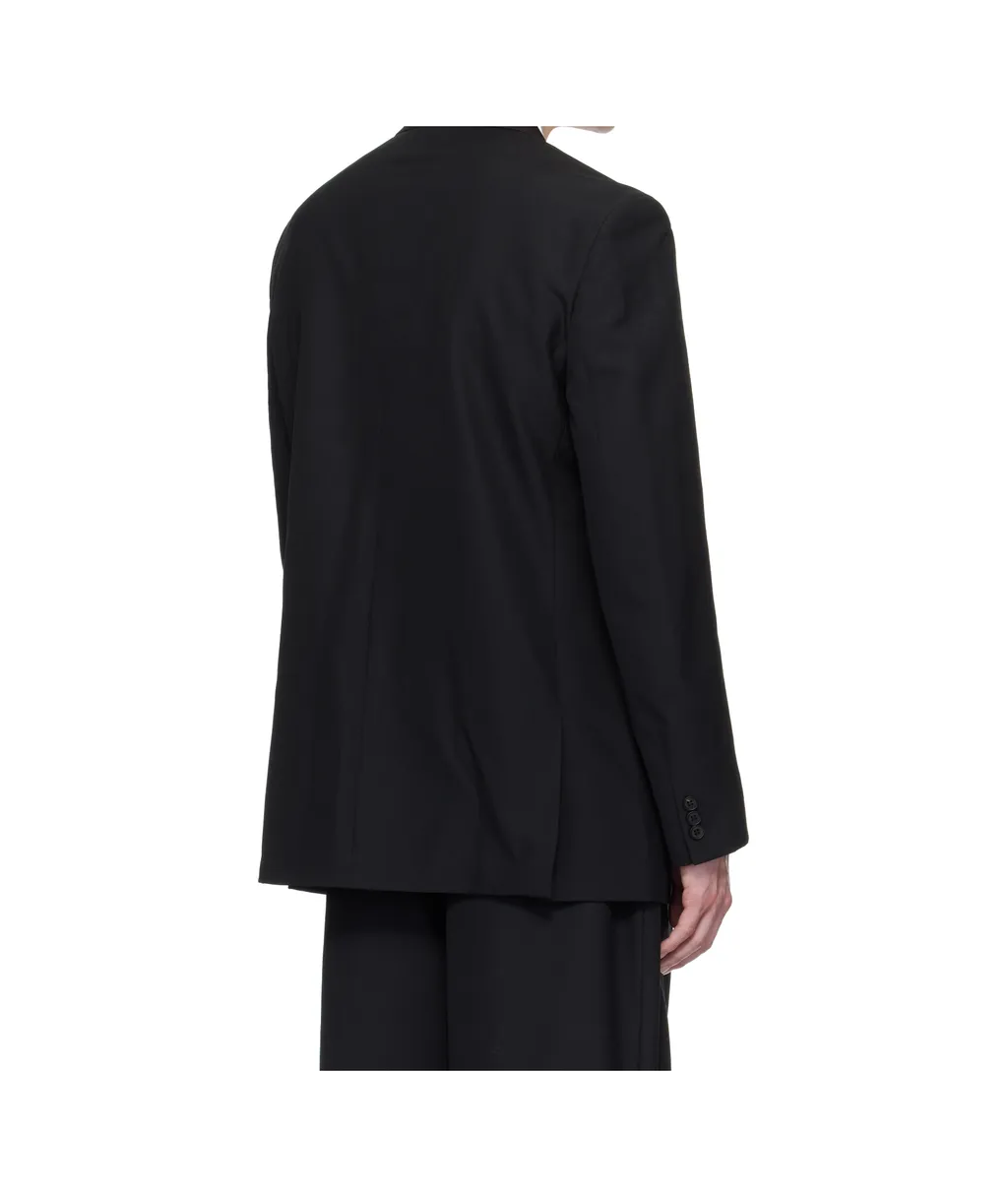 Wool Gabardine Blazer