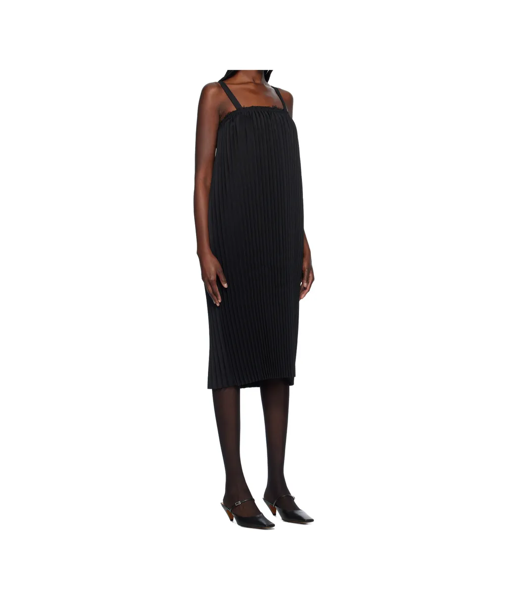 Gabardine Midi Dress