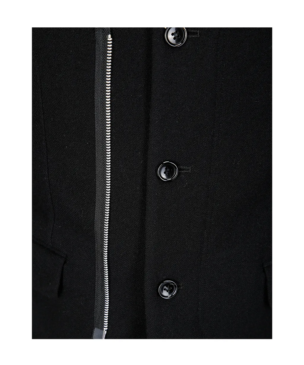 Zip-Detailed Jacket