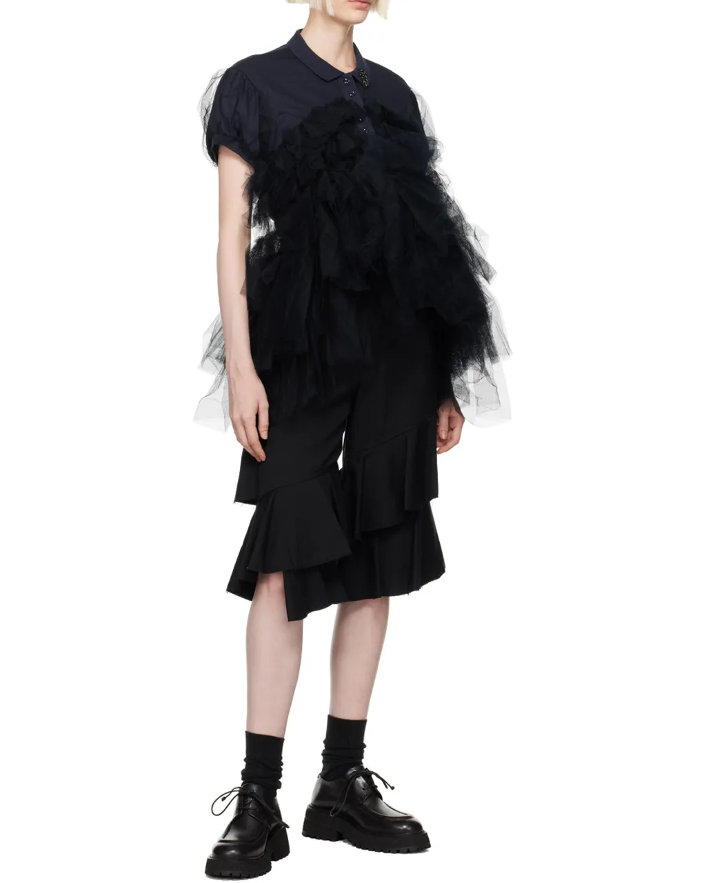 Ruffled Trousers