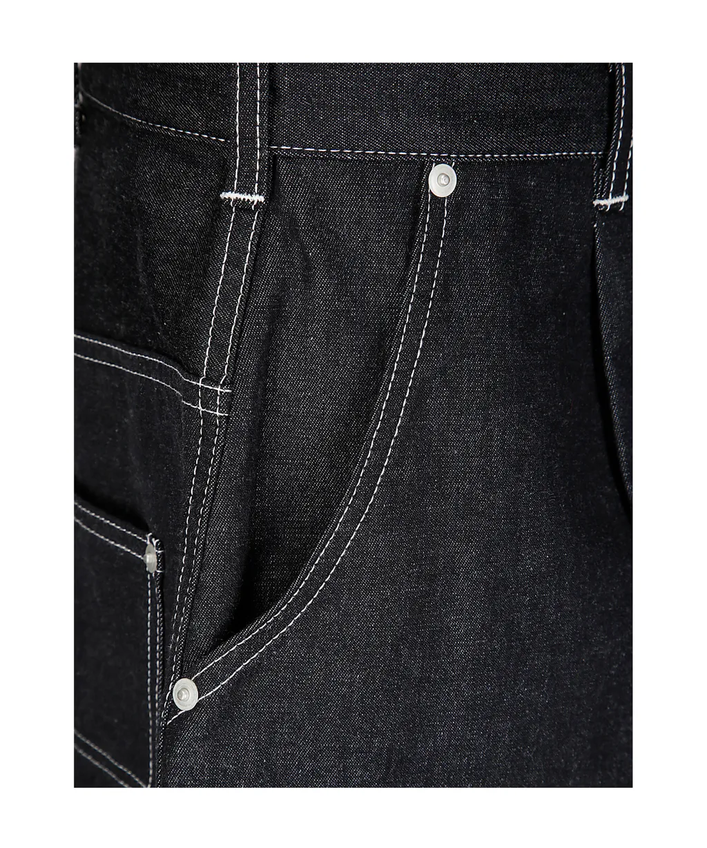 Homme Contrast Stitch Shorts