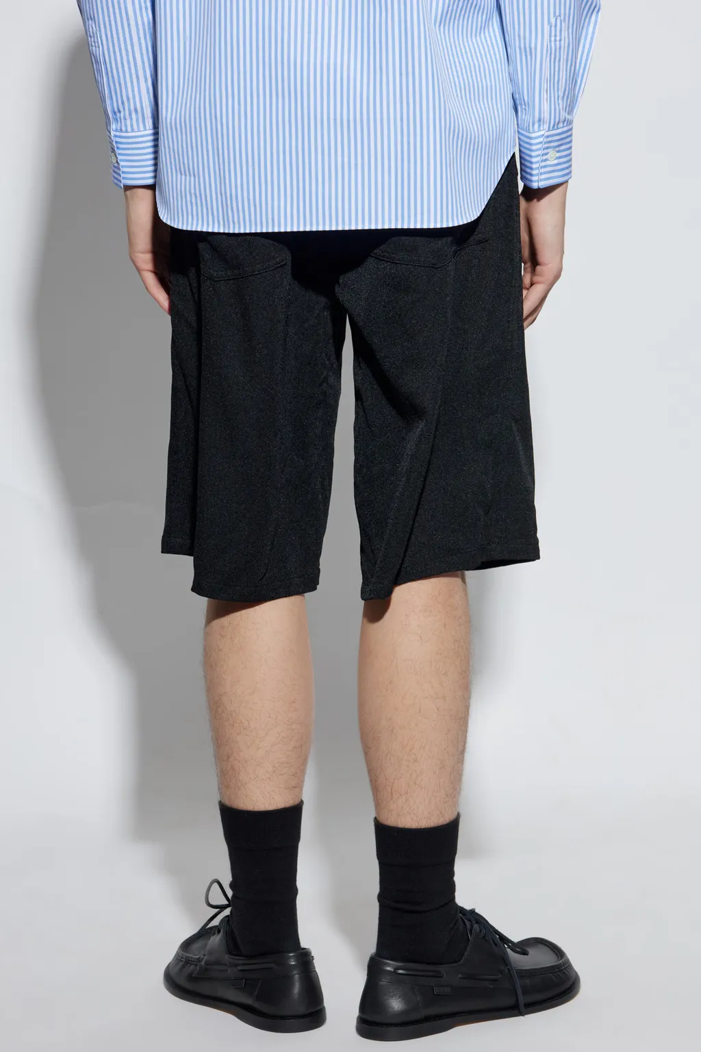 Shirt Wide-Leg Shorts