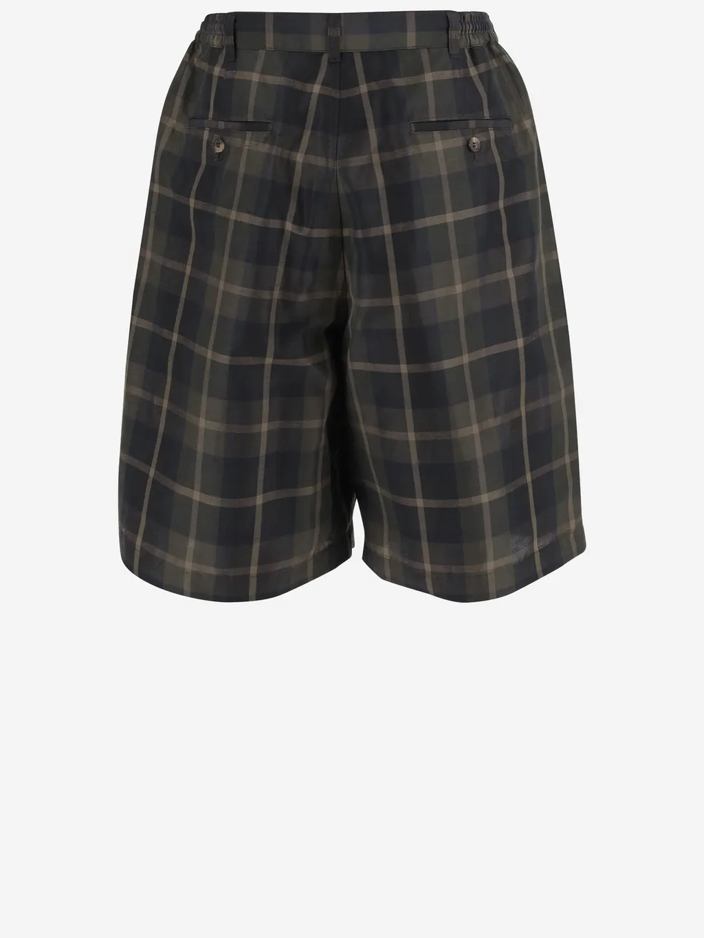 Checked Shorts
