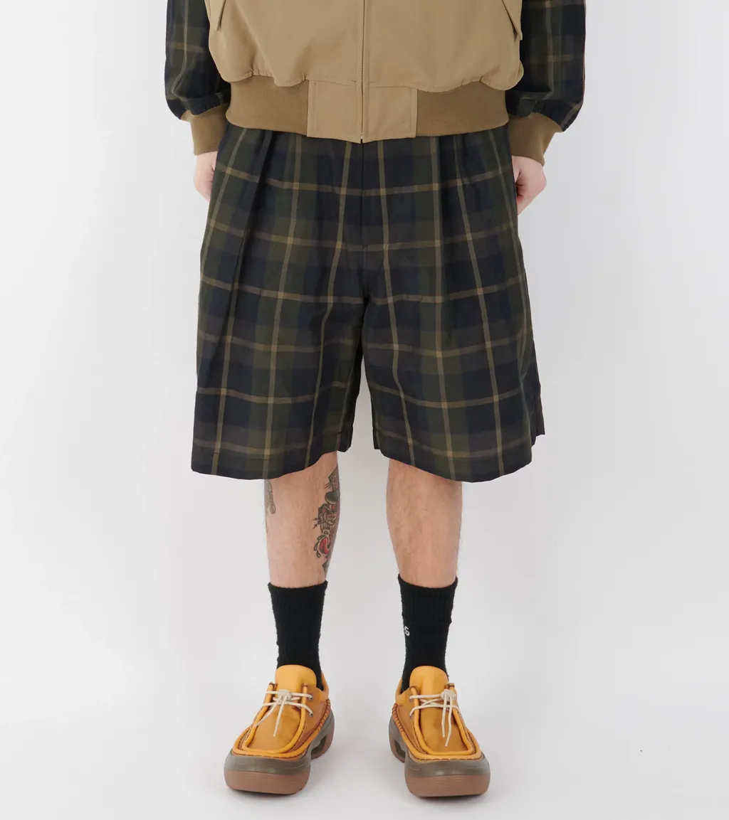Checked Shorts