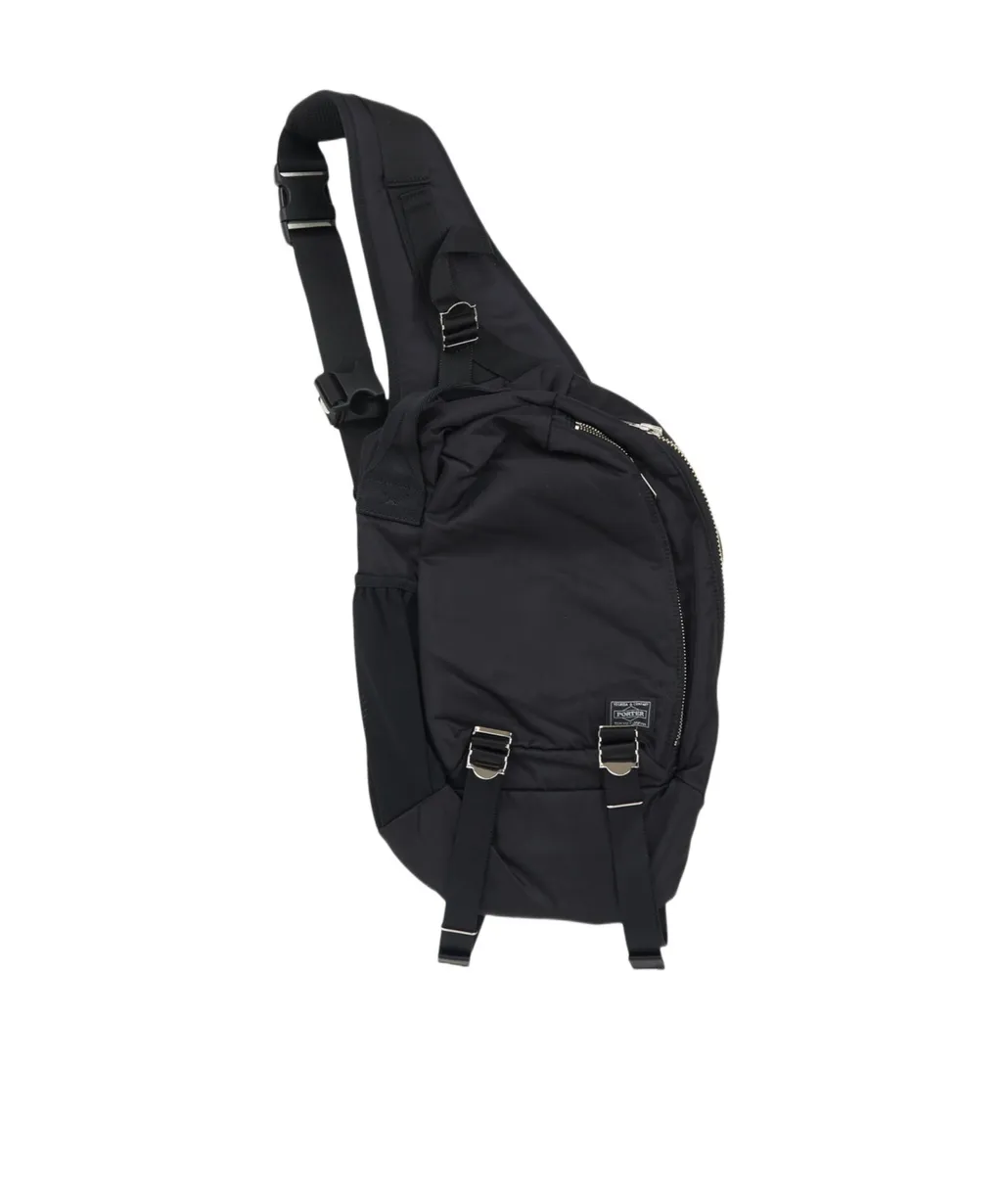 Zippered Shoulder Bag