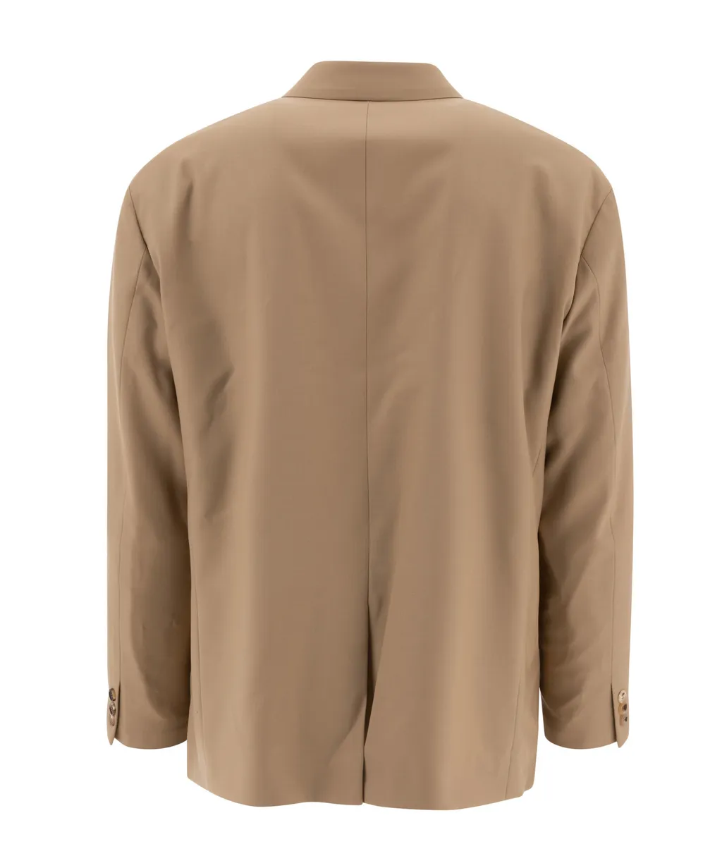 Single-Breasted Oversized Blazer