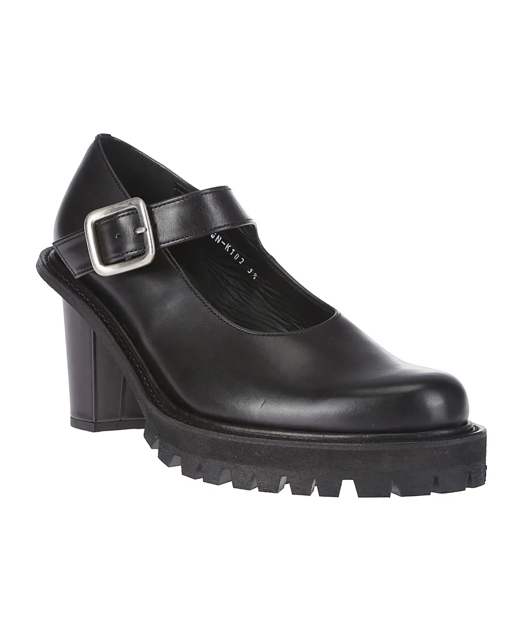 Buckle-Strap Pumps