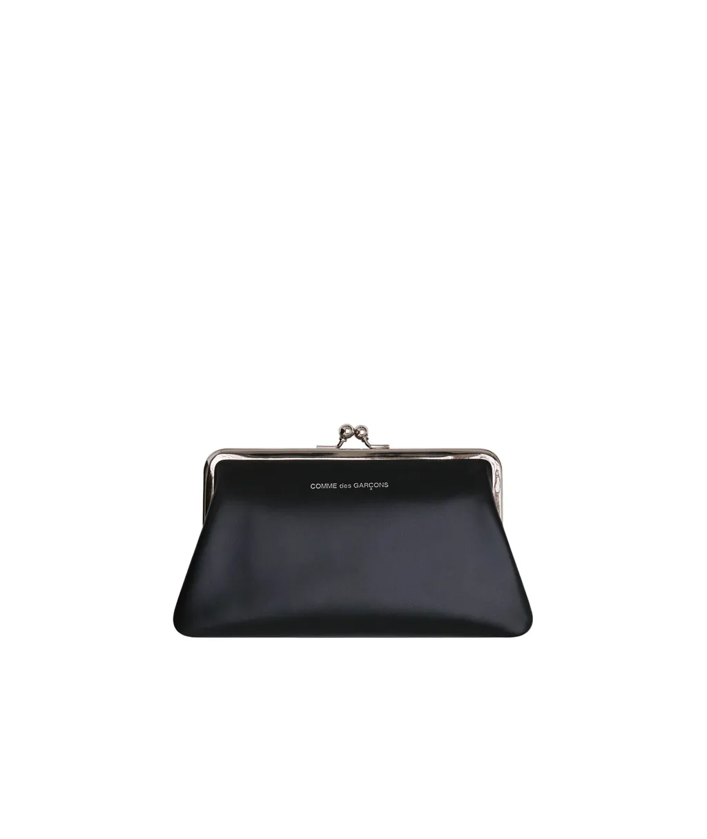 Comme Des GarÇOns Wallet Logo-Printed Kiss-Clasp Purse