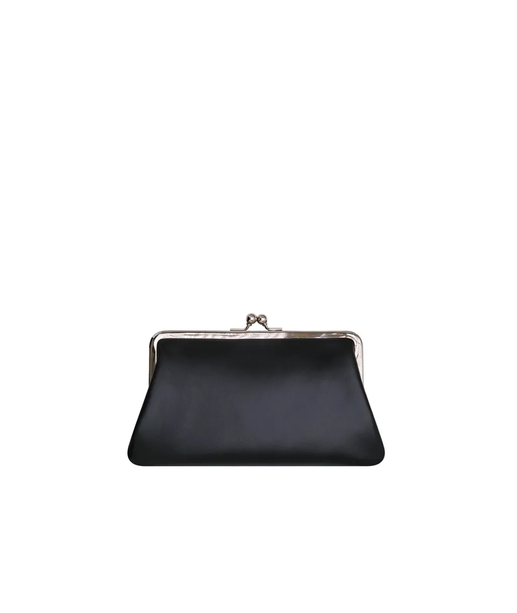 Comme Des GarÇOns Wallet Logo-Printed Kiss-Clasp Purse